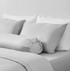Bộ Ga Gối Chun Xám Man Mác Chagota Bedding Mềm Mịn, Mát Lạnh Cao Cấp Thoáng Mát Cho Gia Đình Bạn 2m2