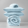 Bộ Chăn Ga Gối Xanh Rì Rào Chagota Bedding Mềm Mịn, Mát Lạnh Cao Cấp Thoáng Mát Cho Gia Đình Bạn 2m2