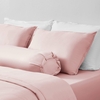 Bộ Ga Gối Chun Ửng Hồng Chagota Bedding Mềm Mịn, Mát Lạnh Cao Cấp Thoáng Mát Cho Gia Đình Bạn 1m4