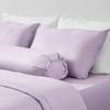 Bộ Ga Gối Chun Tím Sim Chagota Bedding Mềm Mịn, Mát Lạnh Cao Cấp Thoáng Mát Cho Gia Đình Bạn 1m6