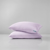 Bộ Ga Gối Chun Tím Sim Chagota Bedding Mềm Mịn, Mát Lạnh Cao Cấp Thoáng Mát Cho Gia Đình Bạn 2m2
