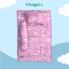 Bộ Nệm Trẻ Em Chagota Thế Giới Cổ Tích 5 Món Rayon Microfiber Kháng Khuẩn 75x115cm