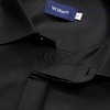 Sơ Mi Dài Tay Vải Sợi Gỗ Sồi Cao Cấp Form Fitted - W020.Đen