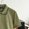Áo Polo Cộc Tay Cotton Cao Cấp Form Fitted - W051.Rêu