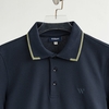 Áo Polo Cộc Tay Cotton Cao Cấp Form Fitted - W051.Tím Than