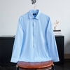 Sơ Mi Dài Tay Vải Sợi Tre Cao Cấp Form Fitted - W070.Xanh