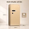 Két sắt thông minh AIPU LZII-150G nhập khẩu báo động khi di chuyển to cỡ lớn