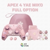 Thiết kế lấy cảm hứng từ Yae Miko trên Flydigi Apex 4.