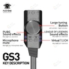 Sound Card Plextone GS3 Mark II – USB Sound Card Cho Gaming