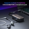 Dock Chuyển Đổi Plextone GS6 Gen2 – 6-in-1 Type-C Dock