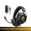 Tai Nghe Chụp Tai Gaming Plextone G900 – 3.5mm / Type-C / 2.4G Wireless