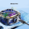 Quạt tản nhiệt điện thoại X76A sò lạnh từ tính (tặng kèm ngà