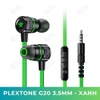 Tai Nghe Gaming Plextone G20 – In-Ear Có Dây, Nhiều Màu