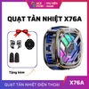 Quạt tản nhiệt điện thoại X76A sò lạnh từ tính (tặng kèm ngà