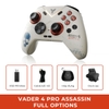 Flydigi Vader 4 Pro | Tay cầm chơi game Joystick Điều Chỉnh Lực, Polling Rate 10 - Combo Vader 4 Pro Assassin Full Options