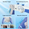 Thiết kế ergonomic của tay cầm BigBig Won Rainbow 2 SE