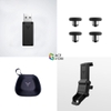 Túi Đựng Tay Cầm Chính Hãng Flydigi Cho Vader 5 / Apex 5 Phụ Kiện Màu Đen - Combo 4 Món Phụ Kiện Tay Cầm Flydigi