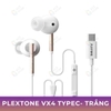 Tai Nghe Gaming Plextone VX4 – In-Ear Có Dây, Nhiều Màu