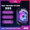 Quạt tản nhiệt sò lạnh X65 dành cho điện thoại, máy tính bản