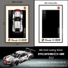 Khung Tranh Treo Mô Hình Siêu Xe Porsche 911 RSR Tỉ Lệ 1:10