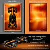 Khung Tranh Treo Mô Hình Xe F1 McLaren MCL39 Tỉ Lệ 1:8