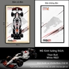 Tranh Treo Mô Hình Xe F1 Red Bull RB21 Tỉ Lệ 1:8