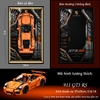 Khung Tranh Treo Mô Hình Siêu Xe Porsche 911 GT3 Tỉ Lệ 1:8