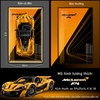 Khung Tranh Treo Mô Hình Siêu Xe McLaren P1 Tỉ Lệ 1:8