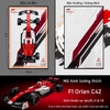 Khung Tranh Treo Mô Hình Xe F1 Alfa Romeo Orlen Tỉ Lệ 1:8