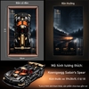 Khung Tranh Treo Mô Hình Siêu Xe Koenigsegg Sadair's Spear Megacar Tỉ Lệ 1:8