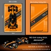 Khung Tranh Treo Mô Hình Xe F1 McLaren MCL39 Tỉ Lệ 1:8
