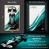 Khung Tranh Treo Mô Hình Xe F1 Mercedes AMG W15 Tỉ Lệ 1:8