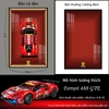 Tranh Treo Mô Hình Siêu Xe Ferrari 488 GTE Tỉ Lệ 1:10
