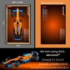 Khung Tranh Treo Mô Hình Xe F1 McLaren Tỉ Lệ 1:8