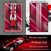 Khung Tranh Treo Mô Hình Xe F1 Alfa Romeo Orlen Tỉ Lệ 1:8
