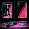 Tranh Treo Mô Hình Xe F1 Alpine A523 BWT Tỉ Lệ 1:8