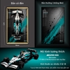 Khung Tranh Treo Mô Hình Xe F1 Mercedes AMG W15 Tỉ Lệ 1:8