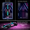 Tranh Treo Mô Hình Xe F1 Alpine A523 BWT Tỉ Lệ 1:8