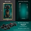Khung Tranh Treo Mô Hình Xe F1 Mercedes AMG W14 Tỉ Lệ 1:8