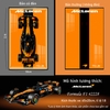 Khung Tranh Treo Mô Hình Xe F1 McLaren MCL39 Tỉ Lệ 1:8