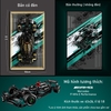 Khung Tranh Treo Mô Hình Xe F1 Mercedes AMG W14 Tỉ Lệ 1:8