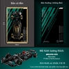 Khung Tranh Treo Mô Hình Xe F1 Mercedes AMG W14 Tỉ Lệ 1:8