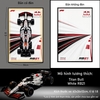 Tranh Treo Mô Hình Xe F1 Red Bull RB21 Tỉ Lệ 1:8