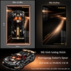 Khung Tranh Treo Mô Hình Siêu Xe Koenigsegg Sadair's Spear Megacar Tỉ Lệ 1:8