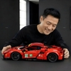 Mô Hình Xe LEGO Ferrari 488 GTE Tỉ Lệ 1:10