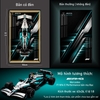 Khung Tranh Treo Mô Hình Xe F1 Mercedes AMG W15 Tỉ Lệ 1:8