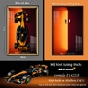 Khung Tranh Treo Mô Hình Xe F1 McLaren MCL39 Tỉ Lệ 1:8