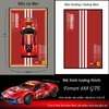 Tranh Treo Mô Hình Siêu Xe Ferrari 488 GTE Tỉ Lệ 1:10
