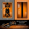 Khung Tranh Treo Mô Hình Xe F1 McLaren MCL39 Tỉ Lệ 1:8