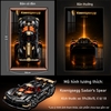 Khung Tranh Treo Mô Hình Siêu Xe Koenigsegg Sadair's Spear Megacar Tỉ Lệ 1:8
